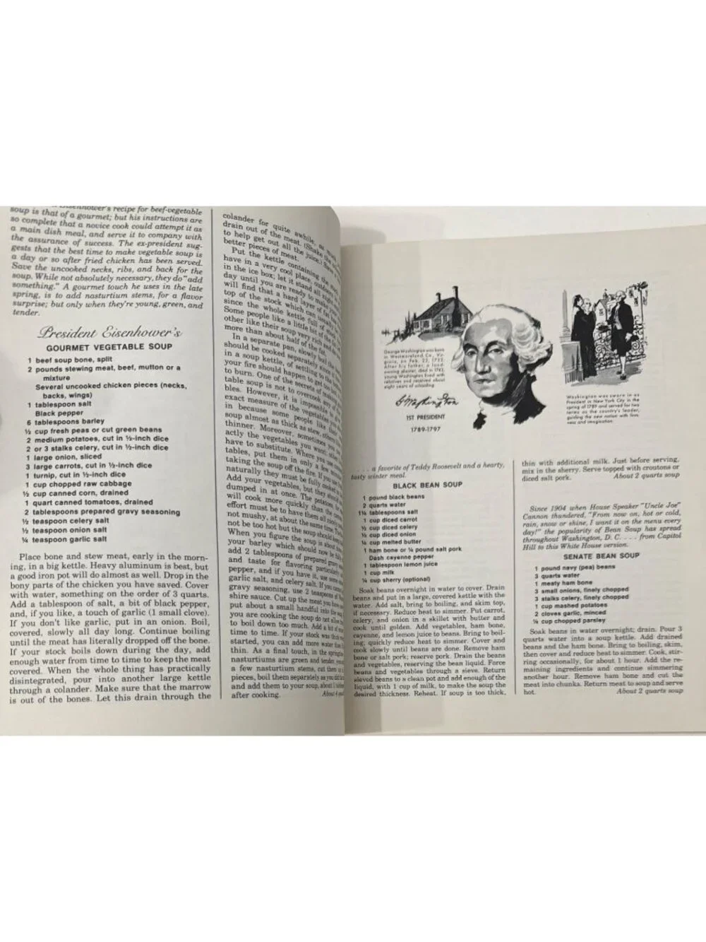 The president's own White House Cookbook SC 1968 American Recipes - Picture 6 of 13